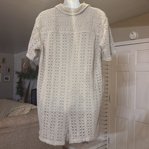 Free people Wave Maker Romper, small in tan color - Picture 7 of 16